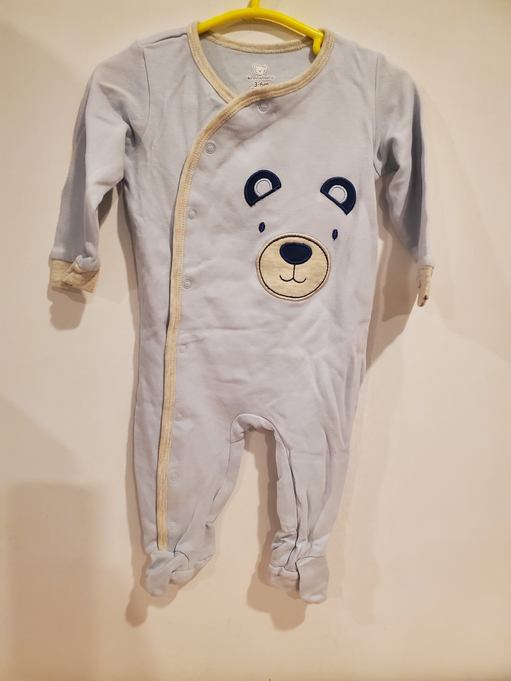 3-6 Month Snap Footie